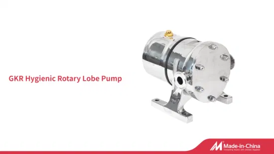 5t 2.2kw Rotor Pump/Lobe Pump for Chocolate Honey Heavy Liquid